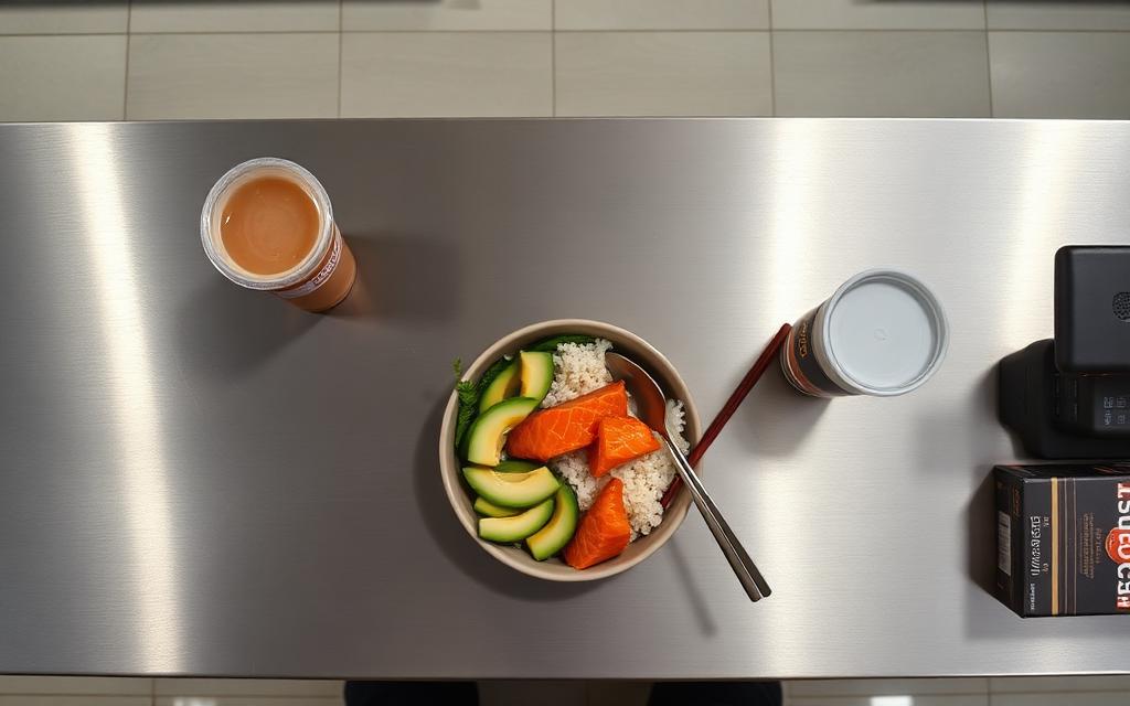 Captura da Checkout Station em Poke Bowl — Vila Olímpia — Poke bowl